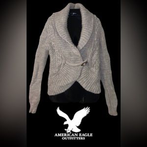COPY - American Eagle Outfitters - Alpaca/Wool toggle cardigan